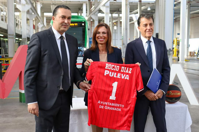 Fundación CB Granada y el Metro seguirán unidos (CRISTIAN FERNÁNDEZ)