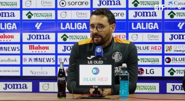 José Bordalás en la rueda de prensa previa (GETAFE CF) José Bordalás en la rueda de prensa previa (GETAFE CF)