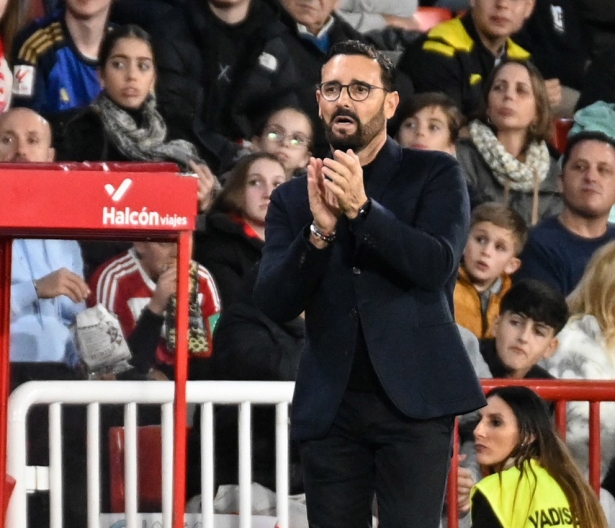 José Bordalás, entrenador del Getafe, durante el encuentro (JOSÉ M. BALDOMERO) José Bordalás, entrenador del Getafe, durante el encuentro (JOSÉ M. BALDOMERO)