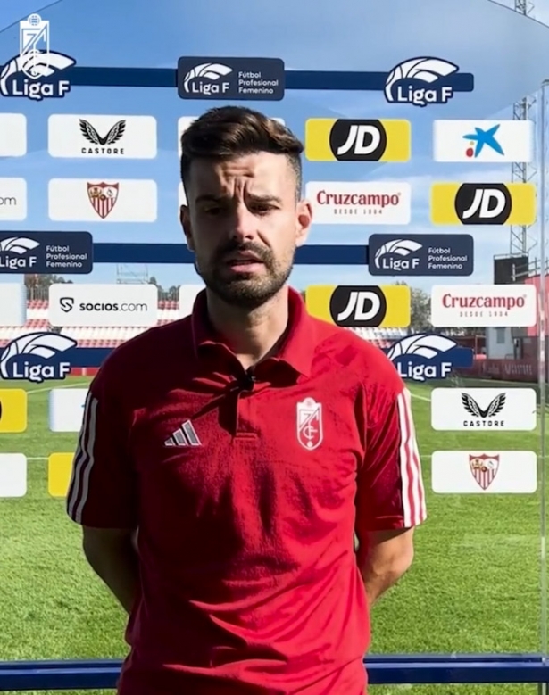 El entrenador del Granada CF Femenino, Roger Lamesa (GRANADA CF) El entrenador del Granada CF Femenino, Roger Lamesa (GRANADA CF)