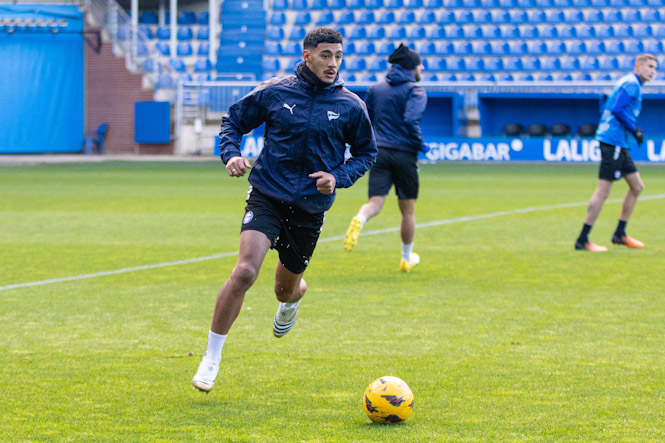 Entrenamiento del Deportivo Alavés (DEPORTIVO ALAVÉS)