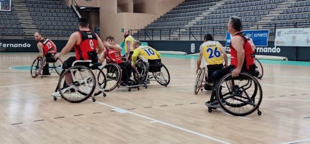 Partido del Covirán Churriana Inclusivo en Cádiz de la pasada temporada (COVIRÁN CHURRIANA)