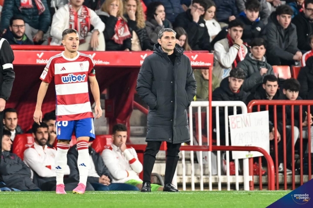 Bryan Zaragoza durante en partido ante el Athletic Club (JOSÉ M. BALDOMERO) Bryan Zaragoza durante en partido ante el Athletic Club (JOSÉ M. BALDOMERO)