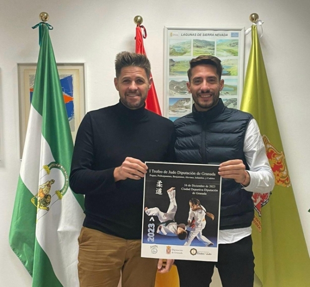 Eric Escobedo y Esteban Ruiz han presentado el torneo de judo (DIPGGRA) Eric Escobedo y Esteban Ruiz han presentado el torneo de judo (DIPGGRA)