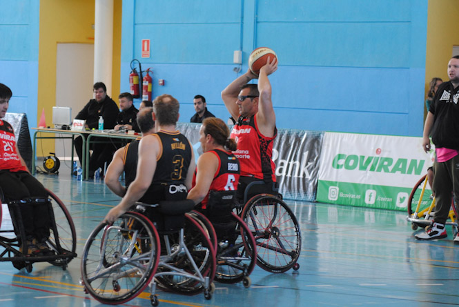 Imagen de un partido del Covirán Churriana Inclusivo (COVIRÁN CHURRIANA INCLUSIVO)