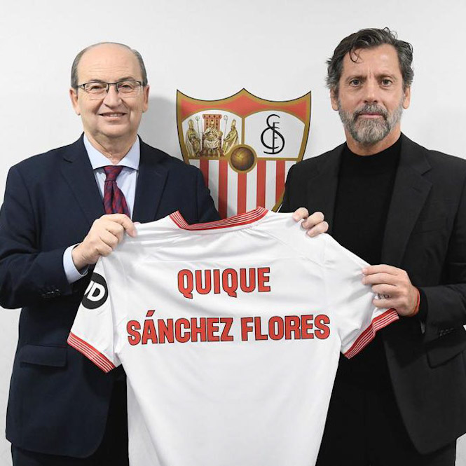 Quique Sánchez Flores es el nuevo entrenador del Sevilla FC (SEVILLA FC)