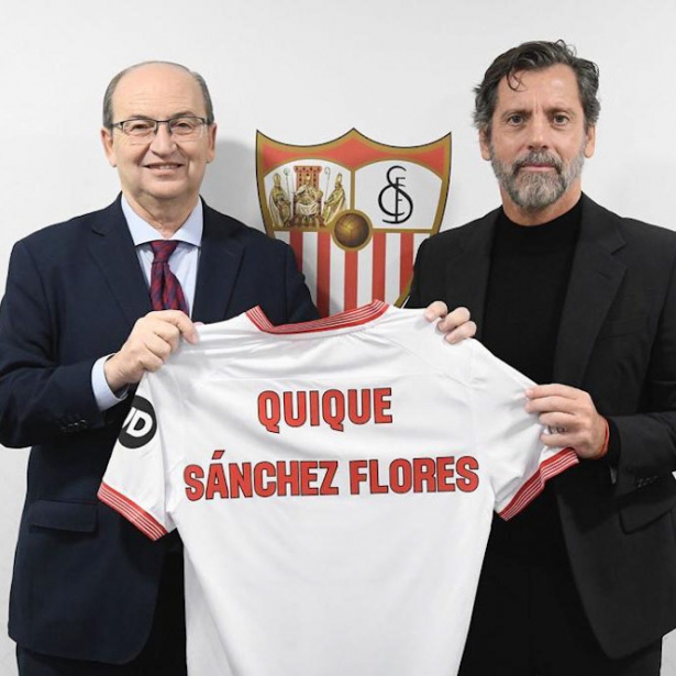 Quique Sánchez Flores es el nuevo entrenador del Sevilla FC (SEVILLA FC) Quique Sánchez Flores es el nuevo entrenador del Sevilla FC (SEVILLA FC)