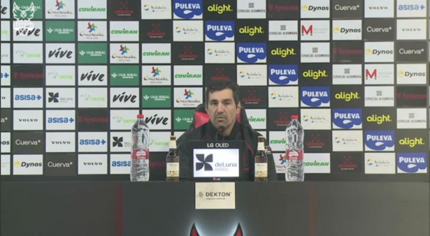Rueda de prensa previa de Pablo Pin (FUNDACIÓN CB GRANADA)