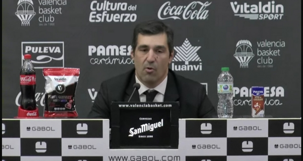 Rueda de prensa post partido de Pablo Pin (VALENCIA BASKET) Rueda de prensa post partido de Pablo Pin (VALENCIA BASKET)