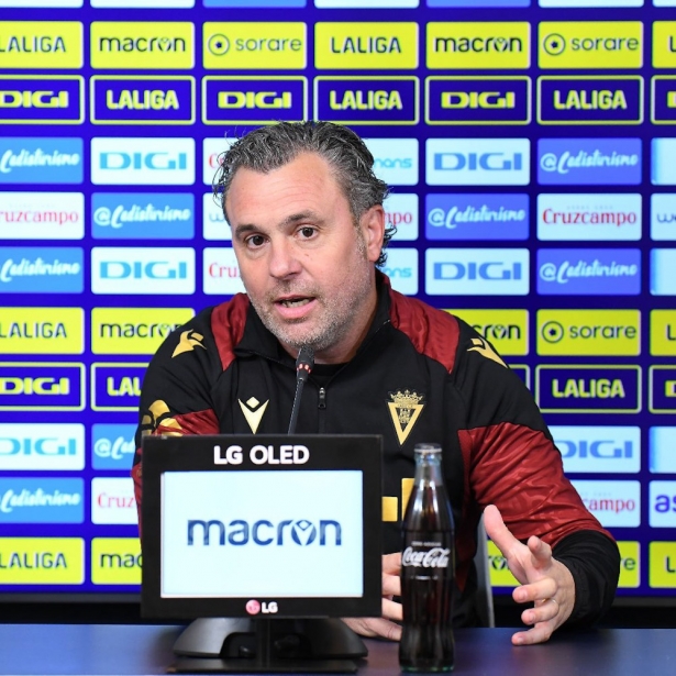Rueda de prensa previa de Sergio González (CÁDIZ CF) Rueda de prensa previa de Sergio González (CÁDIZ CF)