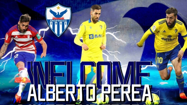 Perea se marcha a Chipre (ANORTHOSIS) Perea se marcha a Chipre (ANORTHOSIS)