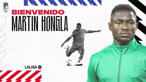 Martin Hongla llega al Granada CF (GRANADA CF) Martin Hongla llega al Granada CF (GRANADA CF)