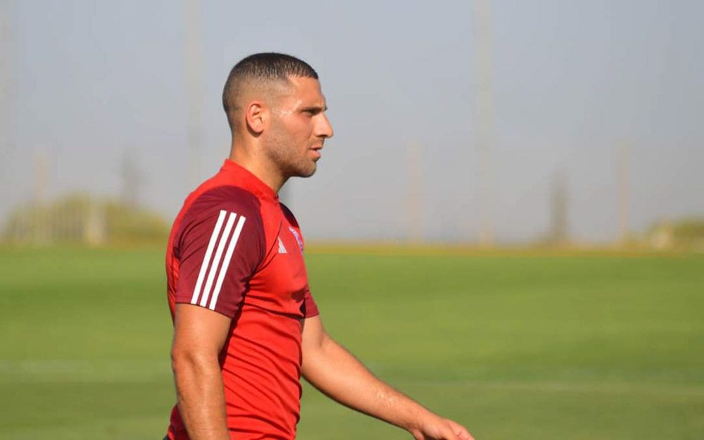 Weissman durante un entrenamiento con el Granada CF (GRANADA CF)