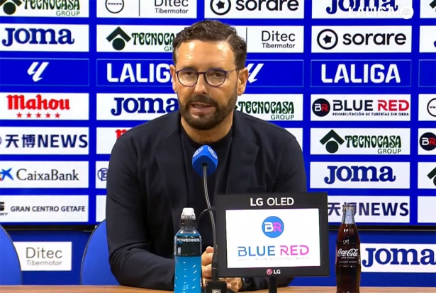 José Bordalás, entrenador del Getafe CF, durante la rueda de prensa (LALIGA) José Bordalás, entrenador del Getafe CF, durante la rueda de prensa (LALIGA)