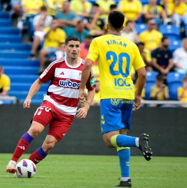 Sergio Ruíz en el partido ante Las Palmas de la pasada temporada (LOF) Sergio Ruíz en el partido ante Las Palmas de la pasada temporada (LOF)
