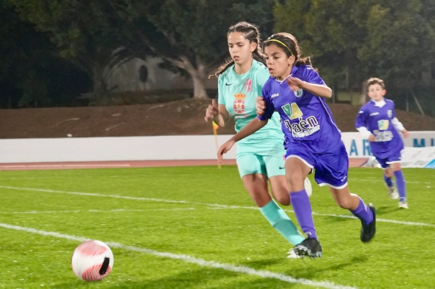 Partido de la selección alevín femenina ante Jaén (RFAF)