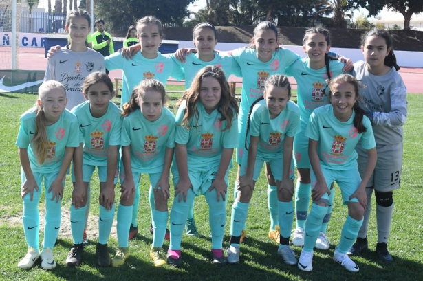 La selección alevín femenina no ha podido llegar a la final (RFAF)