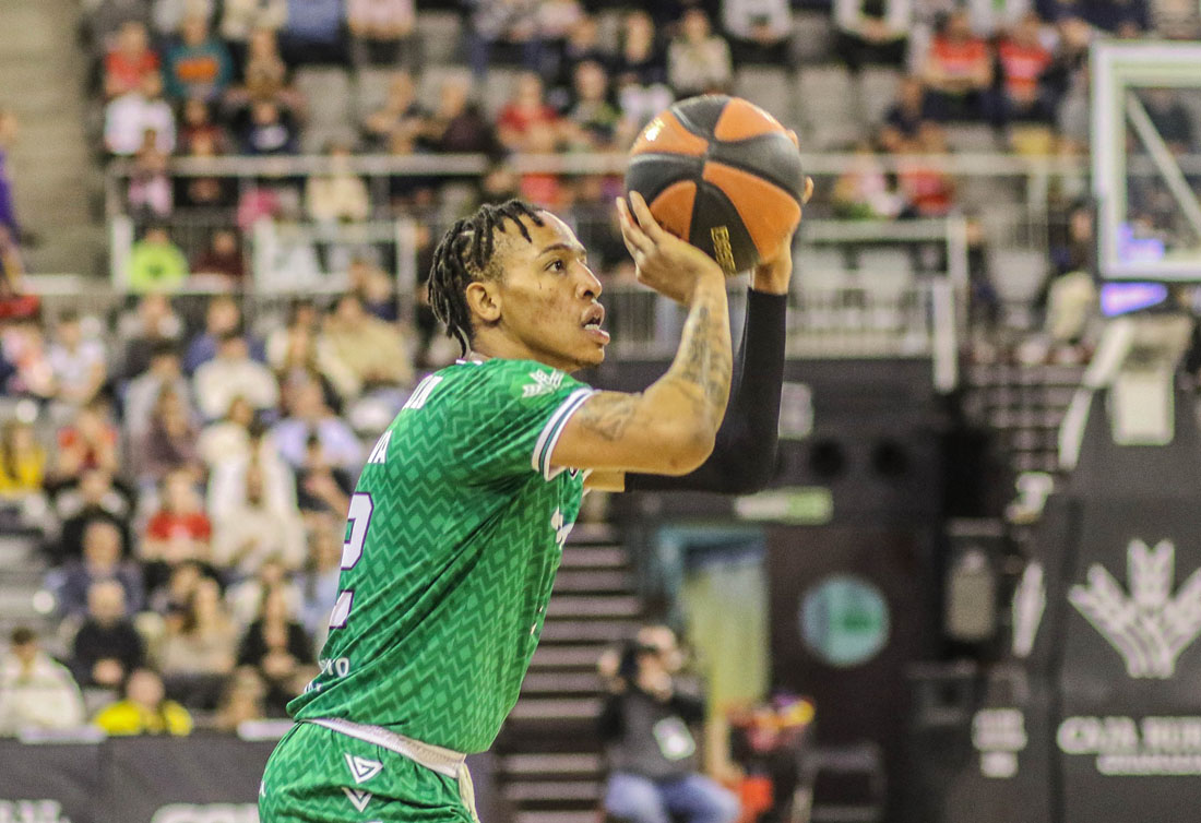 Joe Thomasson pudo jugar su último partido ante Baxi Manresa (JOSE VELASCO)