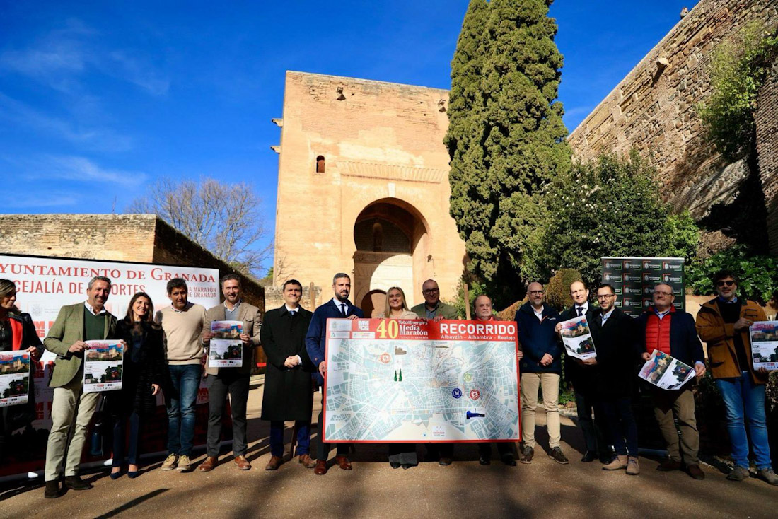 Presentación de la Totalenergies Media Maratón Ciudad de Granada (AYTO. GRANADA)
