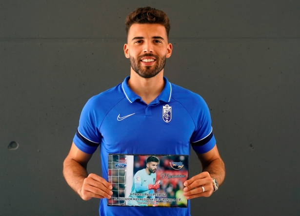 V Trofeo `Paco Pedrosa` al jugador más regular del Granada CF en la temporada 2021-22