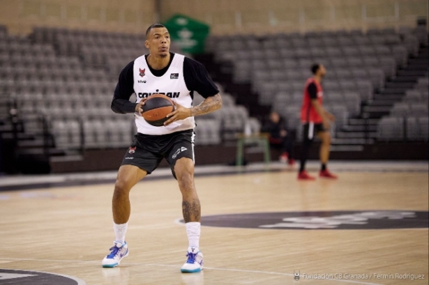 Jacob Wiley ha realizado su primer entrenamiento (FERMÍN RODRÍGUEZ / FUNDACIÓN CBG) Jacob Wiley ha realizado su primer entrenamiento (FERMÍN RODRÍGUEZ / FUNDACIÓN CBG)