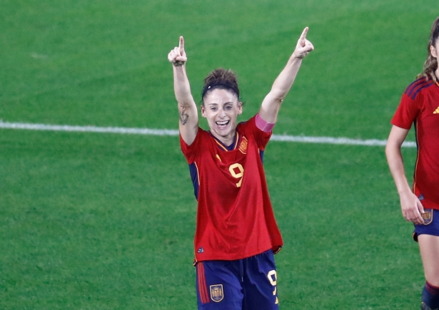 Esther González celebra un gol con la Selección ante Estados Unidos (RFEF) Esther González celebra un gol con la Selección ante Estados Unidos (RFEF)