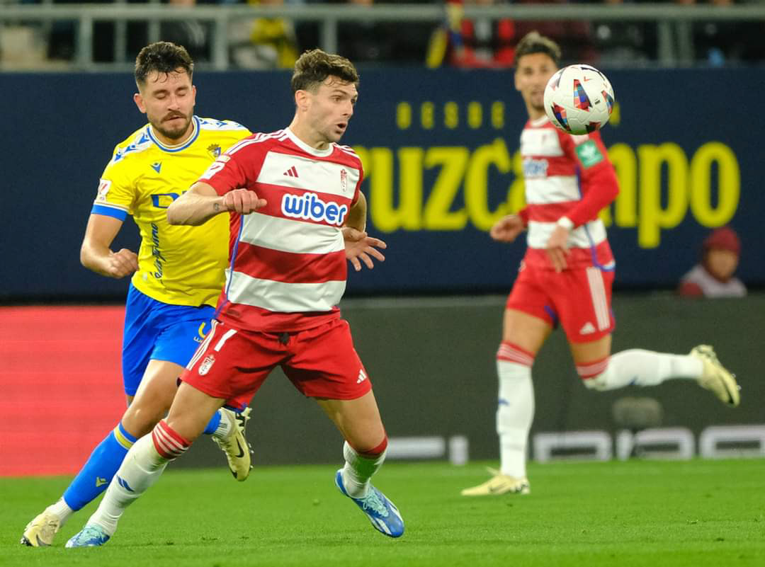 Lucas Boyé durante el partido ante el Cádiz (LOF)