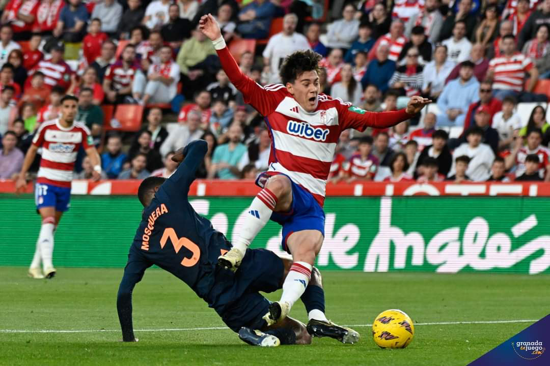 El Granada CF también perdió ante el Valencia (JOSÉ M. BALDOMERO)