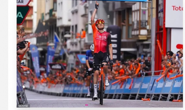 Carlos Rodríguez gana la última etapa de la Itzulia (SPRINTCYCLING) Carlos Rodríguez gana la última etapa de la Itzulia (SPRINTCYCLING)