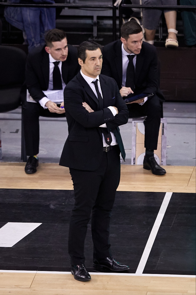 Pablo Pin durante el partido (FERMÍN RODRÍGUEZ / FUNDACIÓN CBG) 