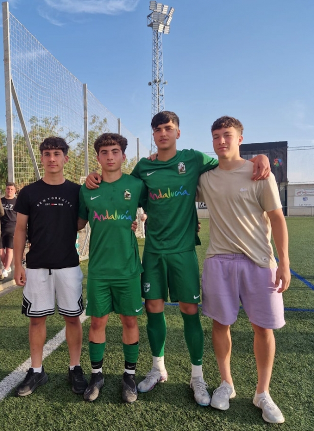 Jugadores granadinos en la selección andaluza sub16 (RFAF) Jugadores granadinos en la selección andaluza sub16 (RFAF)