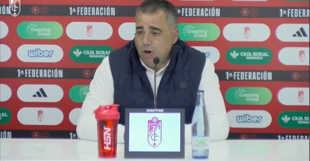 El entrenador del Recreativo Granada, Germán Crespo (GCF) El entrenador del Recreativo Granada, Germán Crespo (GCF)