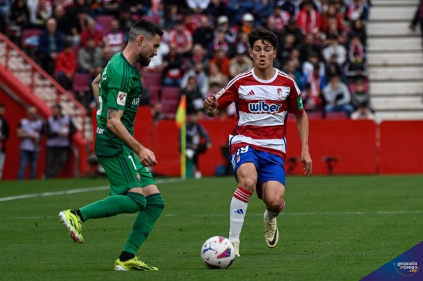 Pellistri en una acción del partido (JOSÉ M. BALDOMERO) Pellistri en una acción del partido (JOSÉ M. BALDOMERO)