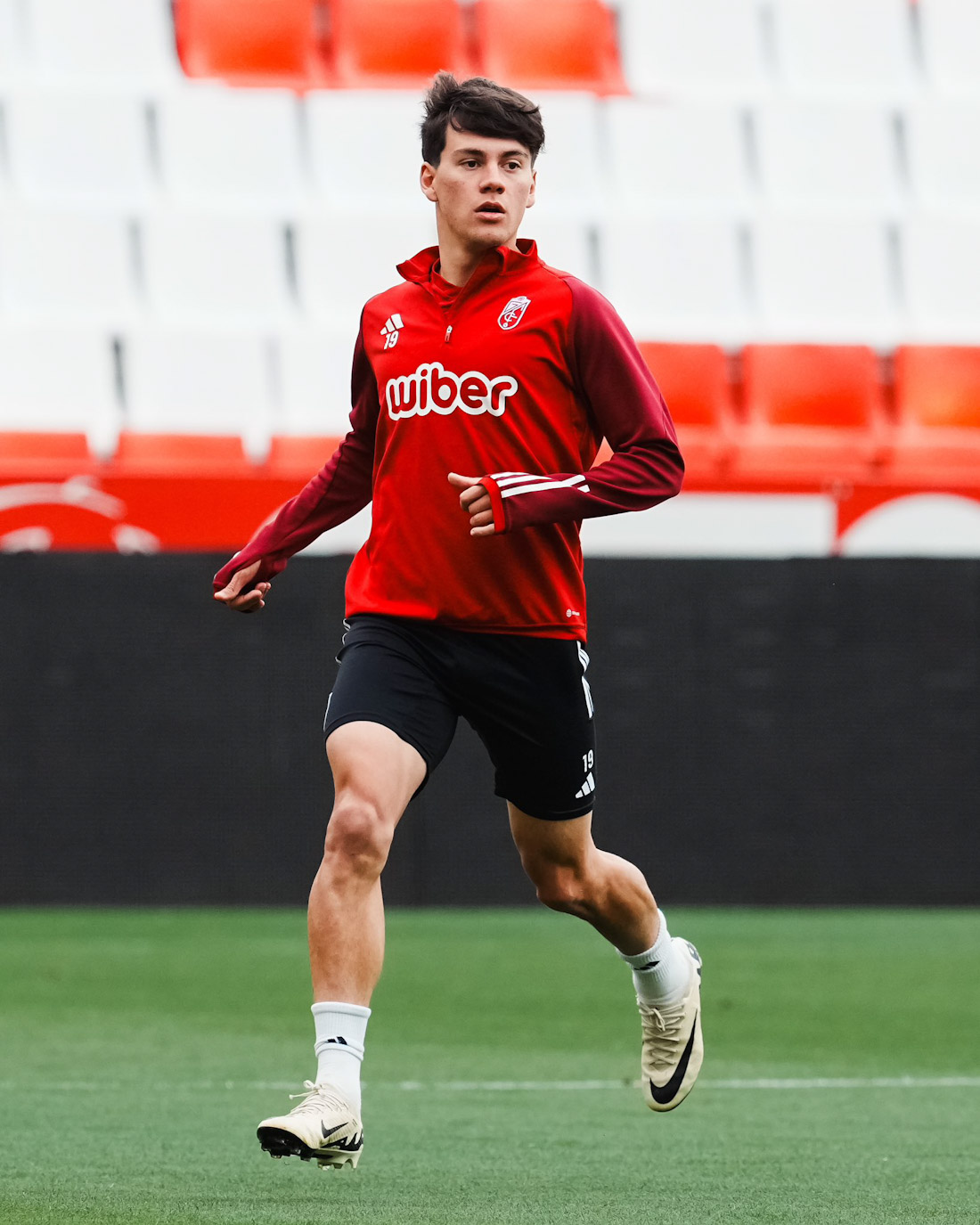 Pellistri durante un entrenamiento (GCF)
