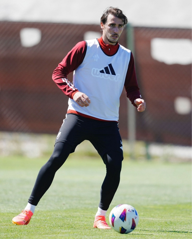 Ignasi Miquel durante un entrenamiento (GCF) Ignasi Miquel durante un entrenamiento (GCF)