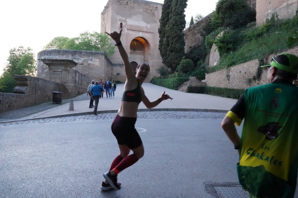 Subida a la Alhambra durante una edición anterior (AYTO. GRANADA)