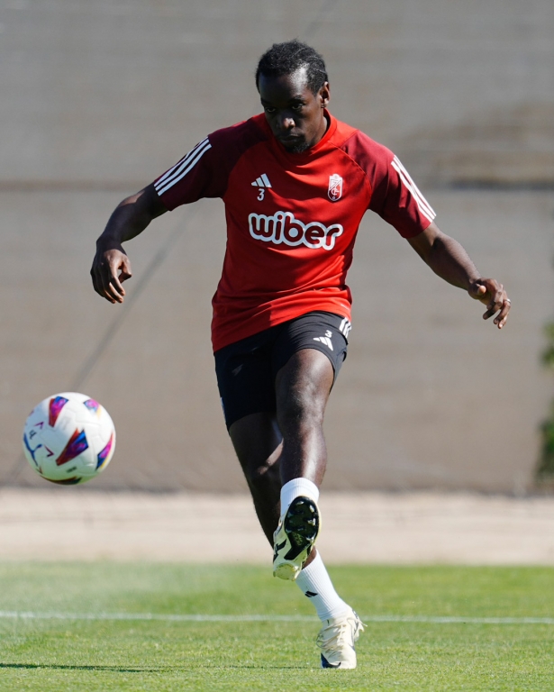 Maouassa en un entrenamiento (GCF) Maouassa en un entrenamiento (GCF)