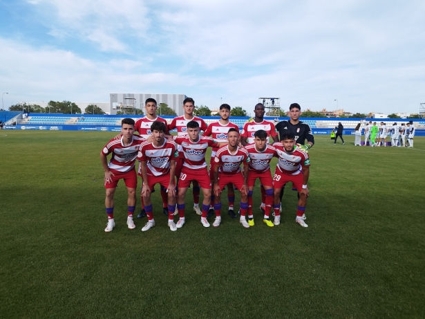 Once inicial del Recreativo ante el Atlético Baleares (GCF)