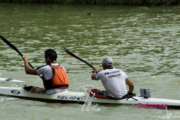 La dupla granadina durante la prueba La dupla granadina durante la prueba