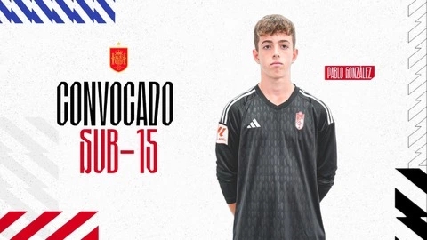 Pablo González citado con la sub 15 de España (GCF) Pablo González citado con la sub 15 de España (GCF)