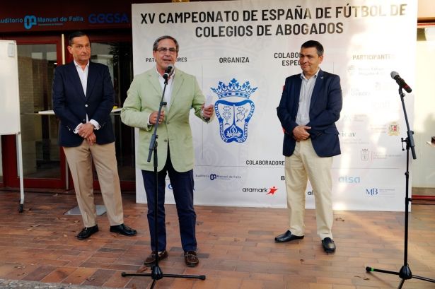Alfredo García Amado en la presentación del Campeonato de España de Colegios de Abogados (ICAGR) Alfredo García Amado en la presentación del Campeonato de España de Colegios de Abogados (ICAGR)