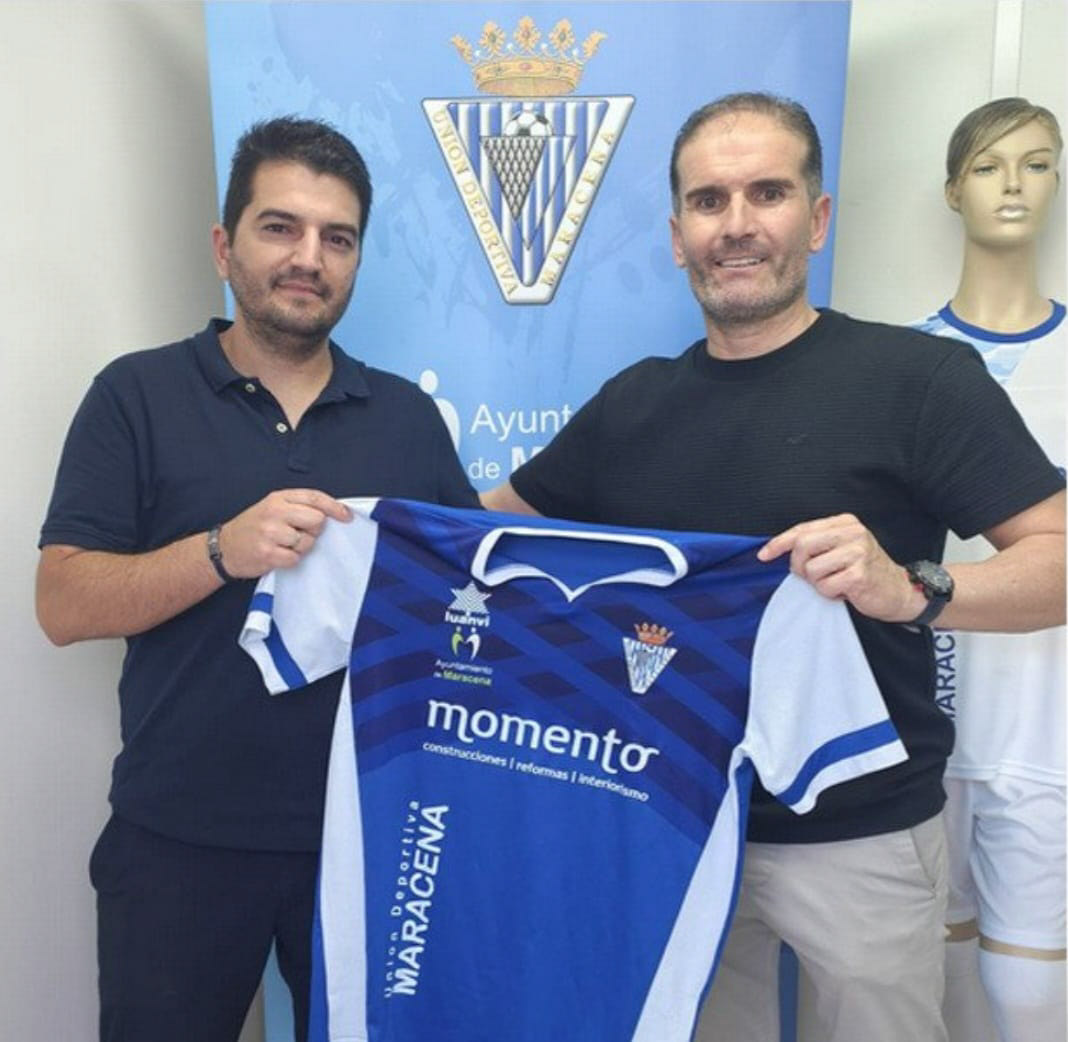 Presentación de José Burgos como entrenador de la UD Maracena (UD MARACENA)