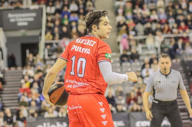 Germán Martínez durante un partidod e esta temporada (JOSÉ VELASCO)