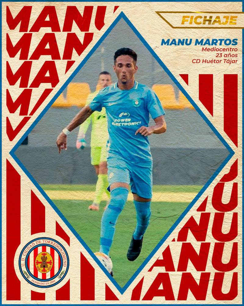 Manu Martos se marcha al Torredonjimeno (UD TORREDONJIMENO) 