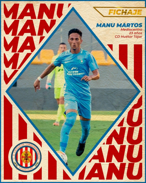 Manu Martos se marcha al Torredonjimeno (UD TORREDONJIMENO) Manu Martos se marcha al Torredonjimeno (UD TORREDONJIMENO)