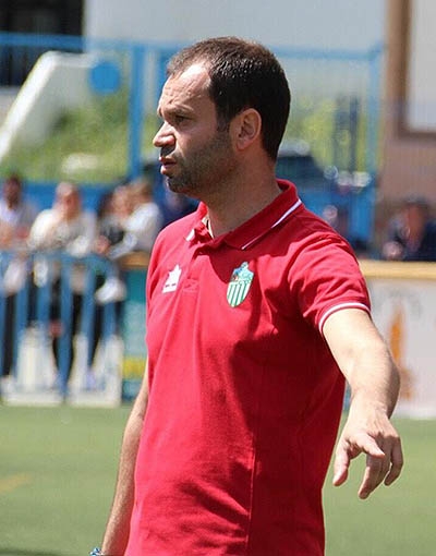 Ángel Ruiz durante su anterior etapa en el Atarfe Industrial