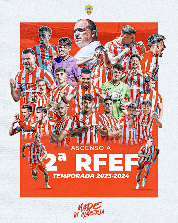 El Almería B ha logrado el ascenso a Segunda RFEF (UD ALMERÍA)