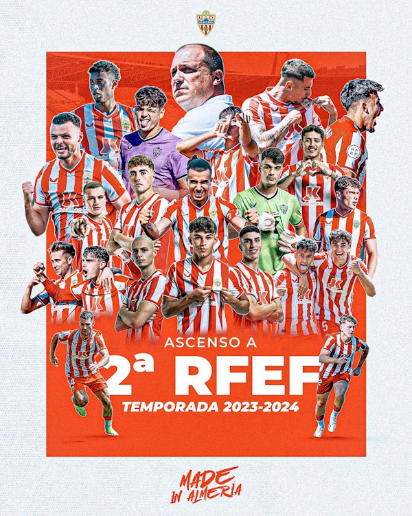 El Almería B ha logrado el ascenso a Segunda RFEF (UD ALMERÍA)