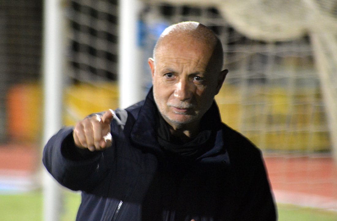 Miguel Álvarez durante un partido con el Imperio (J. PALMA)