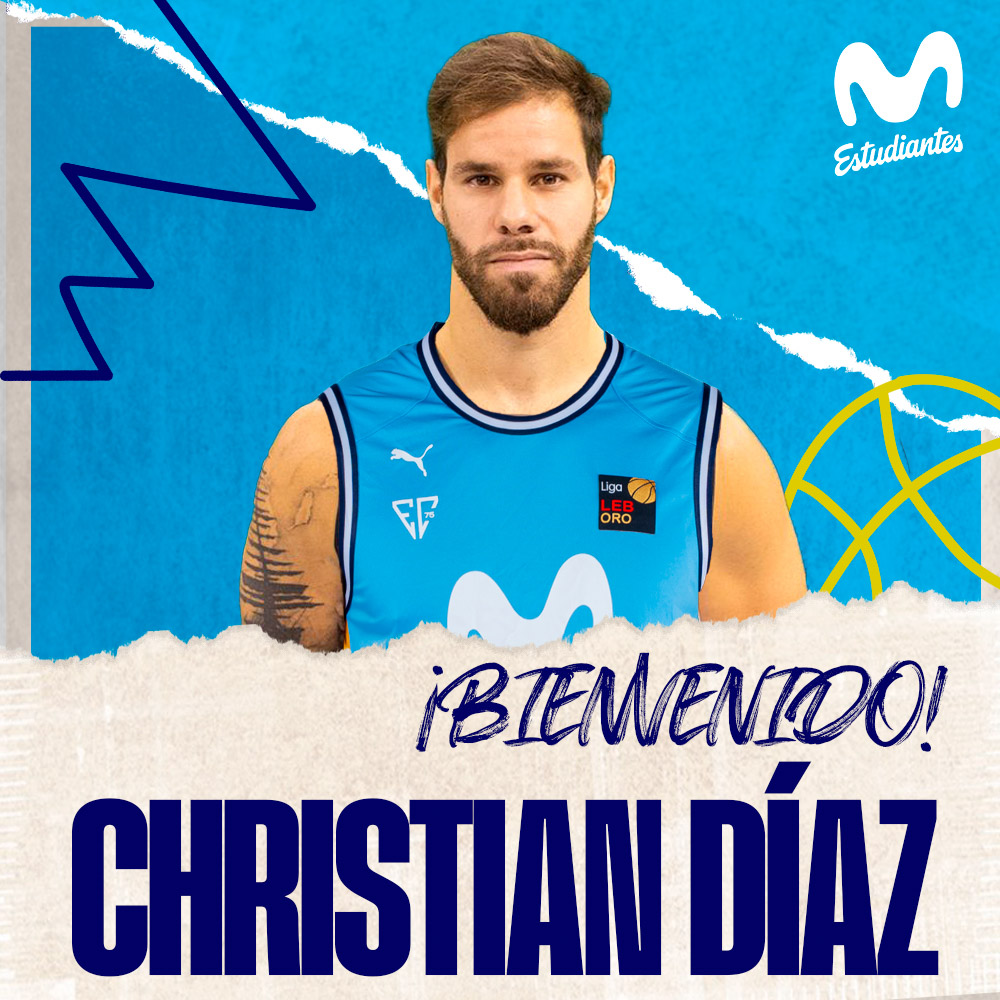 Cristián Díaz jugará en Movistar Estudiantes (MOVISTAR ESTUDIANTES)